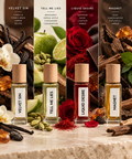 4 piece perfume set, date night perfume, long lasting perfume, 24 hours lasting perfume, perfume gift set, luxury perfume combo, perfume set for men, perfume set for women, romantic perfume, premium fragrance set, 20ml perfume set, perfume gift set India, best perfume combo.